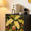 Commode de rangement rétro française à 5 tiroirs en bois massif-788441489