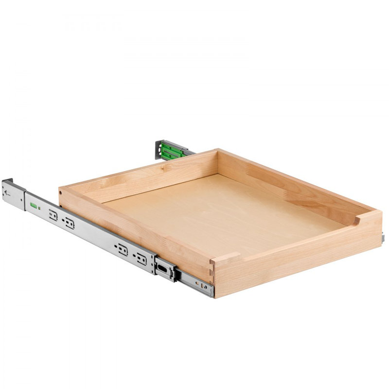 Tiroir en bois 21 po, H 3 po x l 18 po x P 21,7 po