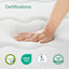 Bozkov 25cm Gel Memory Foam Pocket Sprung Mattress-425108317
