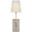 Thomas O'Brien Hulton 17" Cordless Single Sconce with Glass Shade-332735041