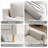59.8'' W Modern Upholstery Loveseat Boucle-219926255