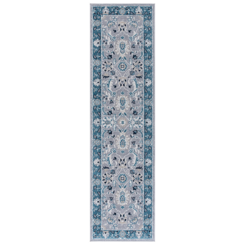 Tapis oriental lavable à la machine Bayside 120 Performance, Tapis de couloir 2 pi 2 po x 8 pi