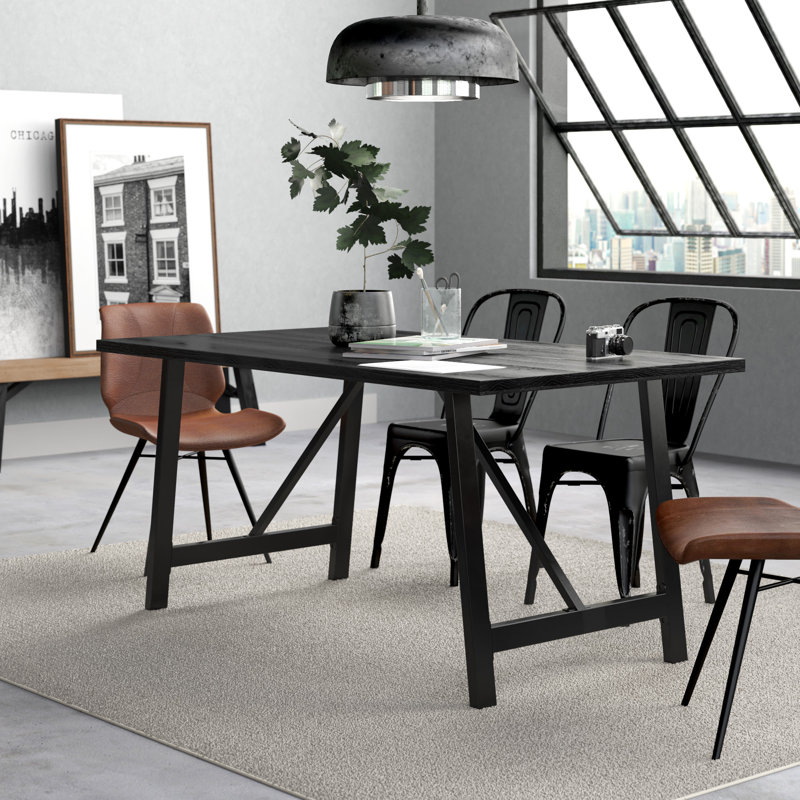 Pamrapo Metal Base Dining Table