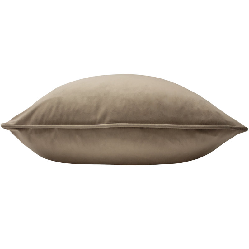 Evans Square Cushion, Feather, Biscuit