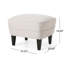 Michaelson Upholstered Armchair with Ottoman-1663388392
