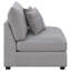 Fauteuil sans accoudoirs gris Blydenburgh