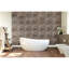 Carreau de mosaïque en bois emboîtable pour bateau l 11 7/8 po x H 11 7/8 po x P 1/2 po, finition naturelle