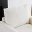 Fauteuil rembourré en velours côtelé avec repose-pieds, fauteuil surdimensionné pour chambre à coucher, salon, bureau (beige)