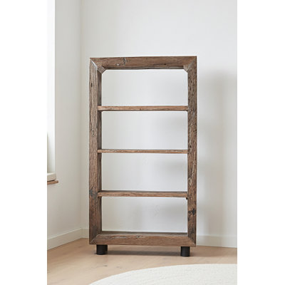 Jazmere 4 Tier Wood Bookshelf