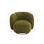 Fauteuil pivotant moderne de la collection Nest Mid-Century - Vert