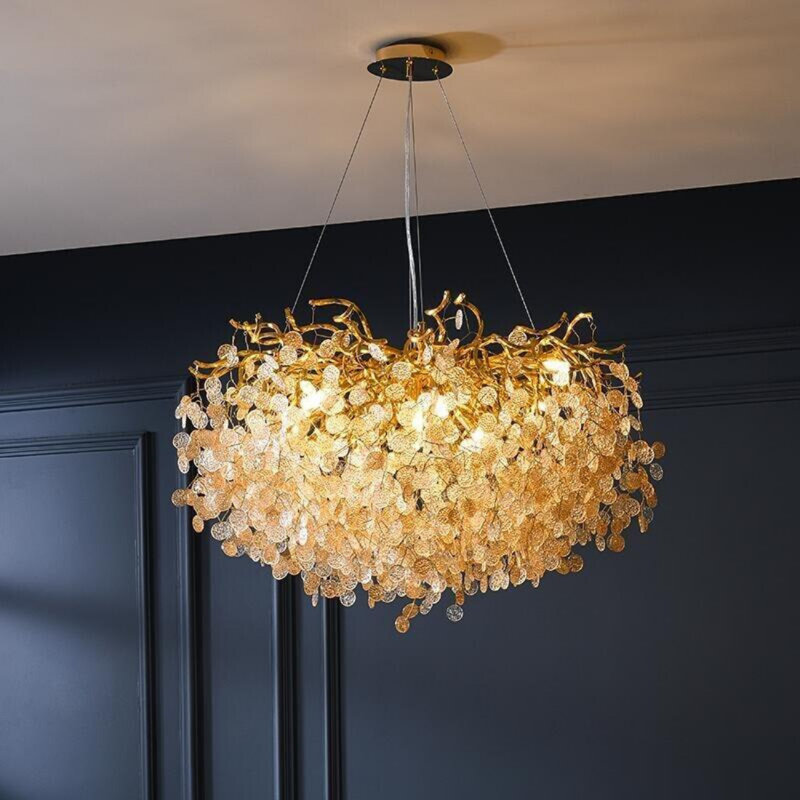 Osborn 8 - Light Chandelier, 40cm H x 80cm W x 80cm D