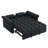 Multi-functional Sofas Bed with Pull-out Bed,Loveseats Adjsutable Back-70554792