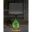 Lampe de table en verre USB