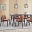 Chaises d'appoint noires - Option élégante et assise rembourrée (2) pour une utilisation à long terme