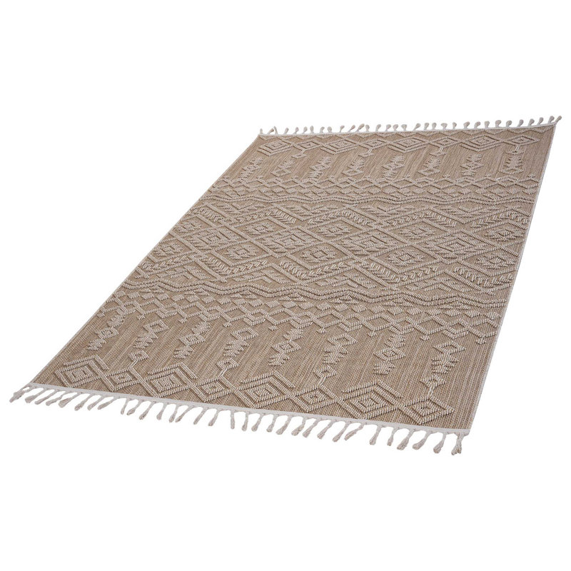 Collection Traditional Indoor/Outdoor Area Rug, Rectangle 7'9" x 10'