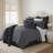 Langley Graphite Comforter & 2 Shams Set Queen-120883181