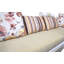 Canapé modulaire réversible de coin en microfibre / microsuède de large 142 po avec repose-pieds Anceline