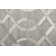 Berlin Cowhide Geometric Area Rug in Silver