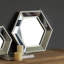 Miroir mural 20 po x 18 po Hexagon-254252842