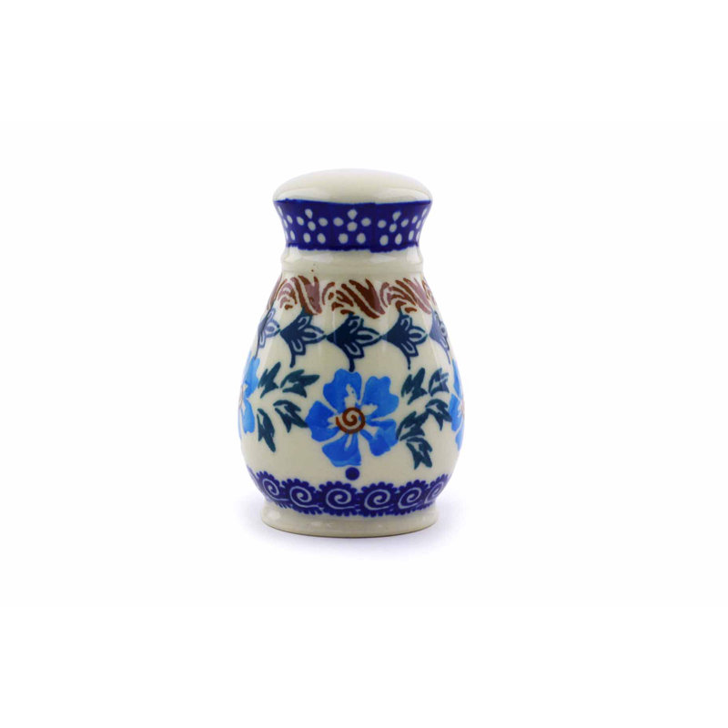Ensemble de salière de bleuet de bleuet polmedia