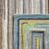 Concentric Geometric Handmade Tufted Wool Blue/Green/Yellow Area Rug
