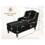 Chaise longue rembourrée avec poches latérales-1952350463
