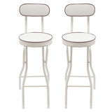 2PCS Folding Stool  High Chairs
