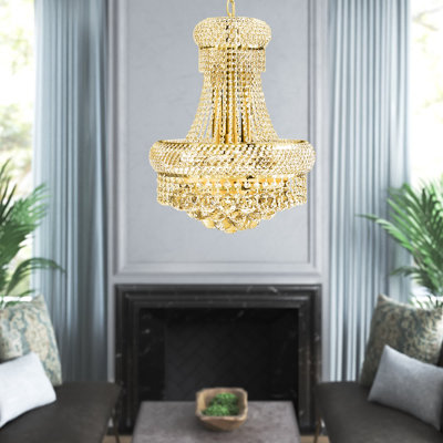 Hallsburg 8 - Light Dimmable Empire Chandelier