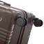 20 "/ 24" / 28 "3 pièces / bagage à roulettes en ABS, couleur assortie, avec serrure à combinaison-132005332