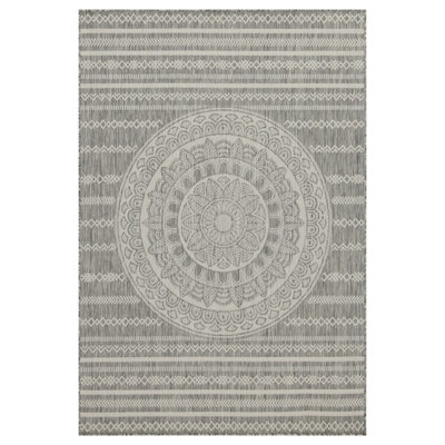Stain Resistant Polypropylene Flatweave Rug For Indoor & Outdoor Elegance