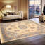 Gerrity Oriental Area Rug in Ivory