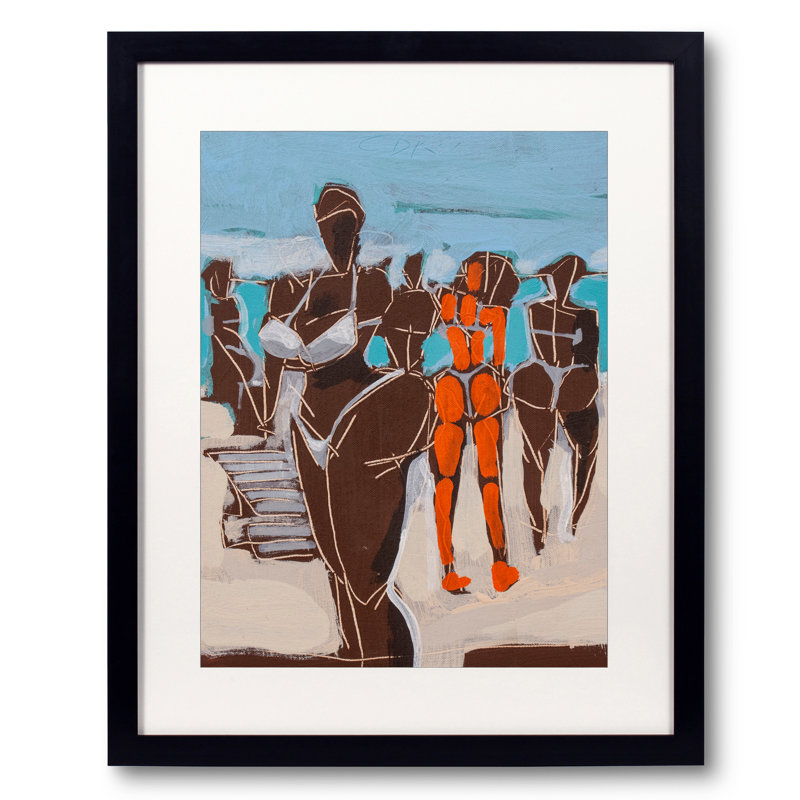 Caribbean Playground Print by Carlos Davila Rinaldi, 17.25" H x 21.25" W