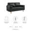 Causeuse en cuir Valor-703043734