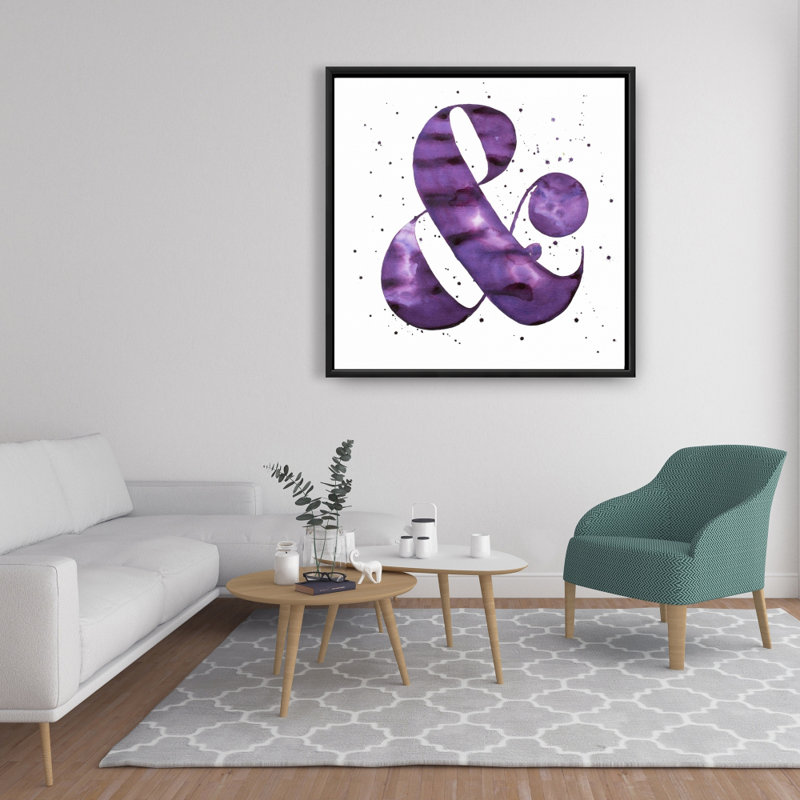 " Ampersand Purple "