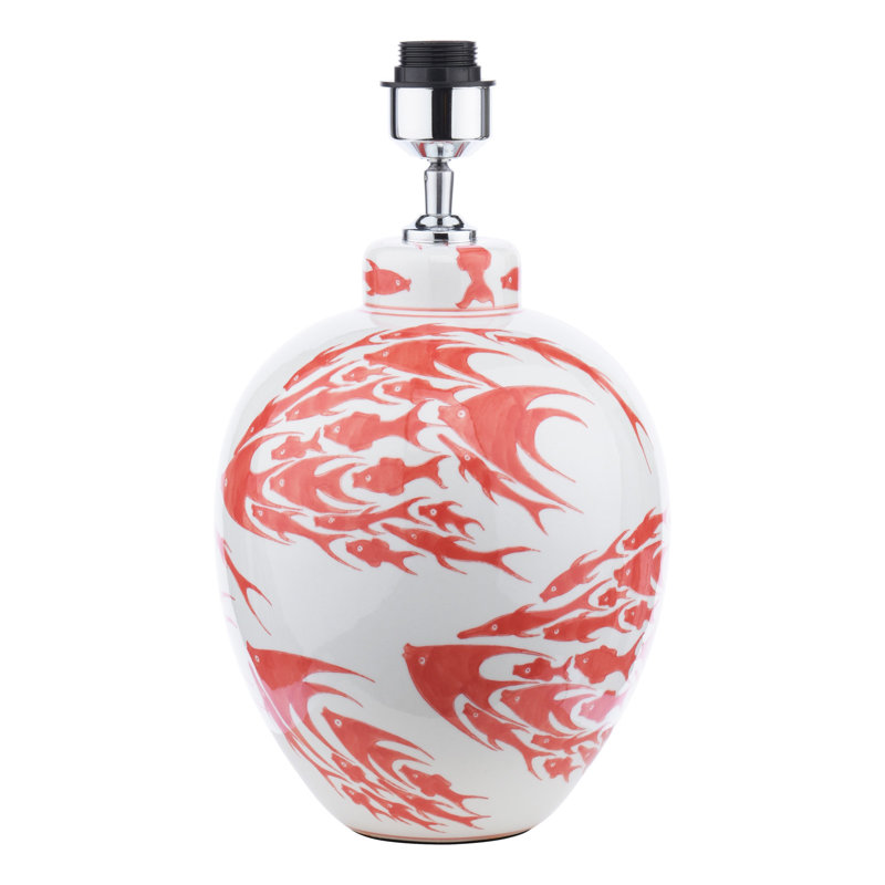 38cm Table Lamp, Coral