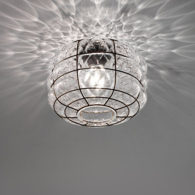 Terra Glass Flush Mount