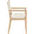 Vina Vegan Leather Dining Arm Chair-1382935934-1382935814