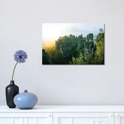 Fighting the Fog 1 Piece Wrapped Canvas Wall Art