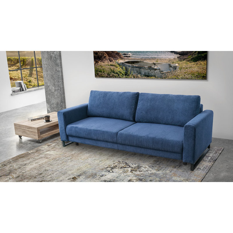 Evangalene 4 Seater Sofa Bed, Blue