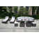 12 - Person Patio Conversation Sets with Cushions