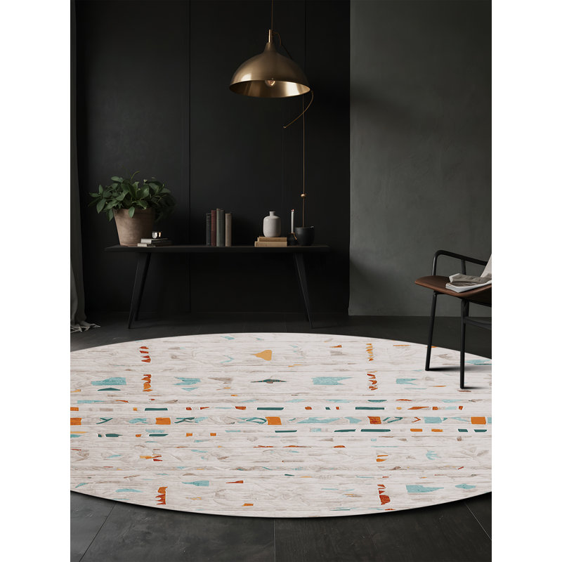 Tapis gris soyeux et moelleux, Rectangle 2 pi x 3 pi
