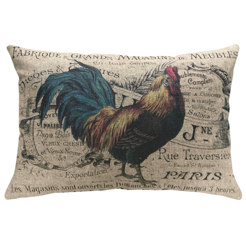 Linen Reversible Throw Pillow