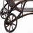 Aluminium Cast Lounge Chair 1pcs Brown-1295464926