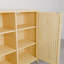 Practical Single-door Storage Cabinet For Small Spaces - 2 Open Shelves To Maximize Vertical Space, And Slim Corners, Material, Can Be Used As Bathroom High Cabinet, Bookcase, Etc., 32.46 In Height