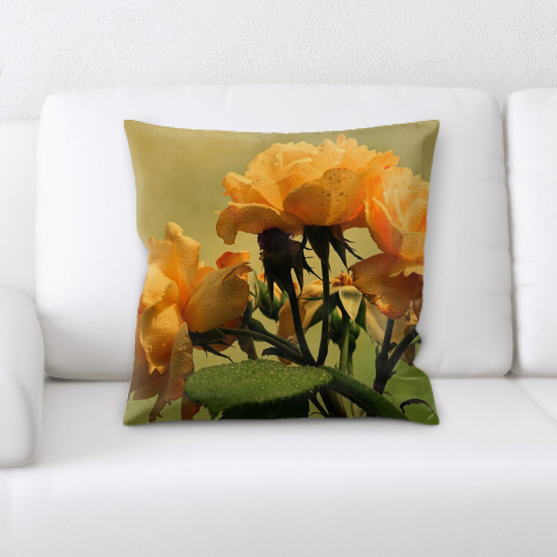 Coussin roses