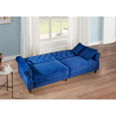 87.8'' Velvet Sofa