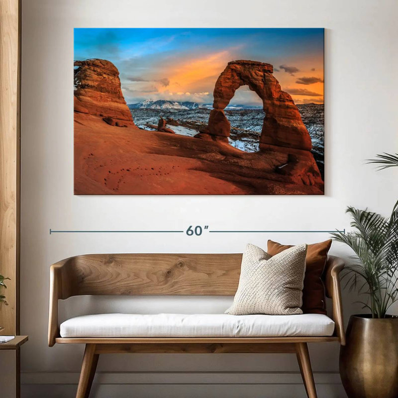 Alvord Arches National Park Twilight, 34" H x 51" W
