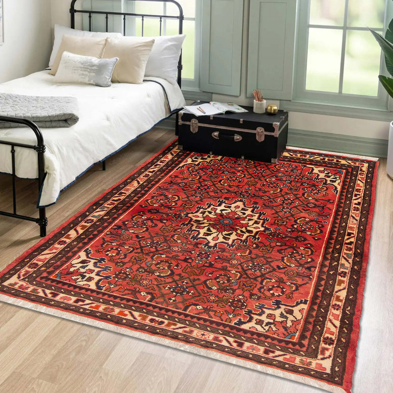Tapis rouge Andelz 3 pi 7 po x 4 pi 11 po