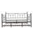 Metal Daybed Frame Twin Size Platform with trundle