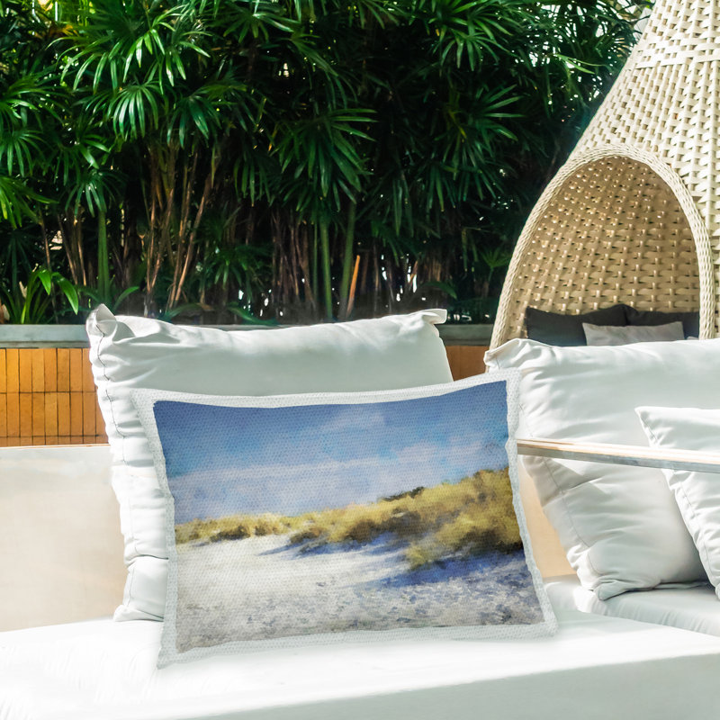 Coussin Sandy Seaside Shore